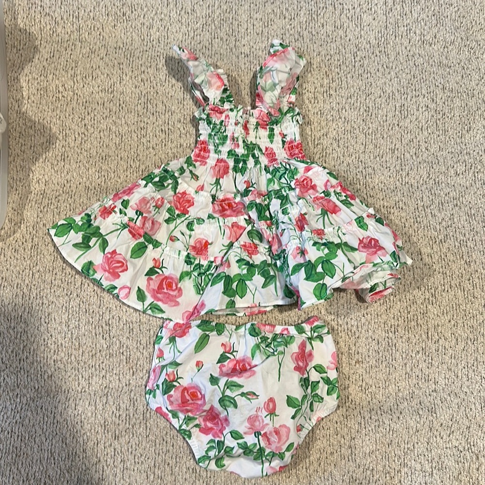 Hill House Baby Dress and Bloomers